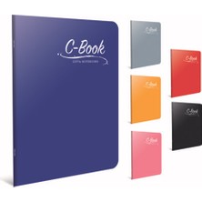 Kitabevimden Gıpta C Book Dikişli Plastik Kapak Defter A5 60 Yp Kare