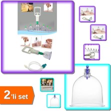 Hereveoyuncak Hacamat Kuppası 6 Numara 10 Adet + Hacamat 8 Parça Hortumlu Kuppa Seti - Model 1 - 2li Set C3M6P2