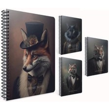 Kitabevimden Gıpta Supreme Notes Spiralli Sert Kapak Defter 17X24 120 Yp Çizgili