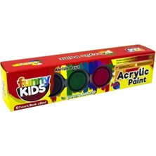 Kitabevimden Funny Kids Akrilik 6 Lı Set 25 ml