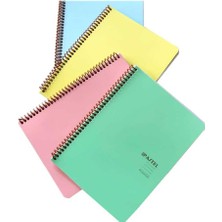 Kitabevimden Keskin Color Defter Hafif Kağıt Sert Karton Kapak Draft 17X24 80 Yp Kar. 410522-99