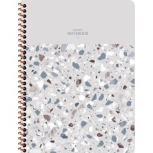 Kitabevimden Keskin Color Defter Plastik Kapak Spiralli 16,5X22,5 80 Yp Çiz. 322141-99
