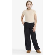 DeFacto Wide Leg Kısa Paça Pantolon Kız Çocuk G4687A825AU