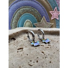 Tep's Jewellery Çocuk Gümüş Sallantılı Pati Küpe