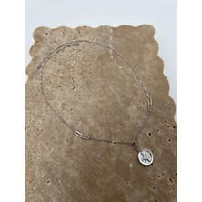 Tep's Jewellery Sedefli Taşlı Gümüş Kuzey Yıldızı Kolye