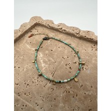 Tep's Jewellery Firuze Taşlı Gümüş Halhal