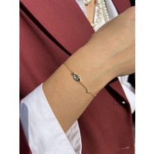 Tep's Jewellery Mozaik Görünümlü Gümüş Balık Bileklik