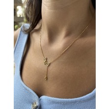 Tep's Jewellery Gümüş Kalpli Y Kolye