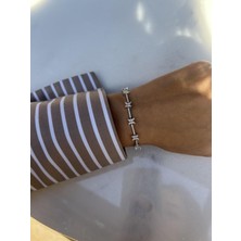 Tep's Jewellery Taşlı Gümüş Kelebek Bileklik