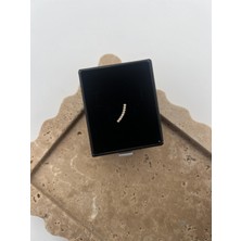 Tep's Jewellery Yuvarlak Taşlı Gümüş Tragus