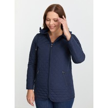 Selen Lacivert Kadın Mont 25KSL6159