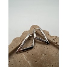 Tep's Jewellery Italyan Tasarım Gümüş Geometrik Küpe