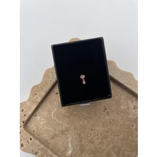 Tep's Jewellery Damla Taşlı Gümüş Göz Tragus