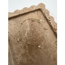Tep's Jewellery Sarkan Kuzey Yıldızı Gümüş Halhal
