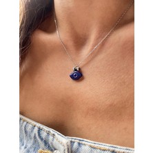 Tep's Jewellery Gümüş Mavi Göz Kolye