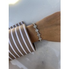 Tep's Jewellery Kare Kesim Gümüş Baget Bileklik