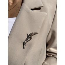 Tep's Jewellery El Işi Tasarım Gümüş Başak Broş