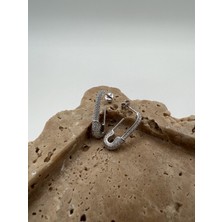 Tep's Jewellery Taşlı Gümüş Çengel Küpe