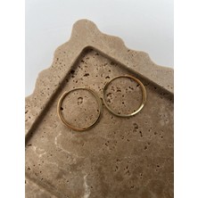 Tep's Jewellery Lina Gümüş Halka Küpe