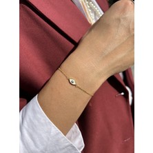 Tep's Jewellery Mineli Gümüş Göz Bileklik
