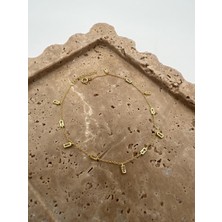 Tep's Jewellery Dikdörtgen Taşlı Gümüş Halhal