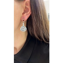Tep's Jewellery El Işi Tasarım Antik Figürlü Gümüş Küpe