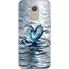 Egstech General Mobile Gm 8 Uyumlu Kılıf Desenli Silikon Renkli Tpu Uv Aşkdamlası