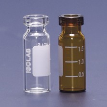 Isolab Vial - Cam - Crimp Kapaklı - N11 Şeffaf