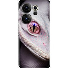 Egstech Tecno Camon 20 Premier 5g Kılıf (CK9N) Uyumlu Desenli Silikon Dişicobra