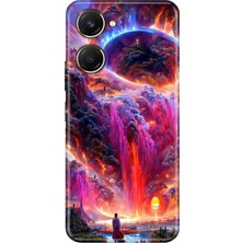 Egstech Vivo Y18 Kılıf Desenli Silikon Vivo Y18 Kapak Gizemliülke