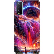 Egstech Vivo Y20 Y20S Y11S Uyumlu Kapak Kılıf Desenli Kapak Renkli Tpu Uv Gizemliülke