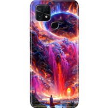 Egstech Poco C40 Kılıf Renkli Temalı Silikon Gizemliülke