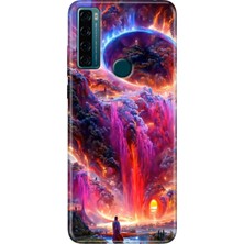 Egstech Tcl 20 Se Kılıf Baskılı Silikon Renkli Resimli Arka Kapak Gizemliülke