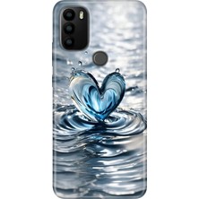 Egstech General Mobile Gm 21 Plus Kılıf Baskılı Silikon Kapak Aşkdamlası