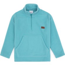 U.S. Polo Assn. Erkek Çocuk Mint Yarım Fermuarlı Polar Sweatshirt 50316702-VR152