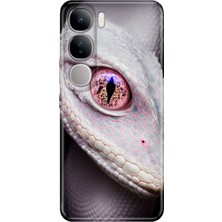 Egstech Vivo V40 Lite Uyumlu Kılıf Renkli Esnek Silikon Dişicobra