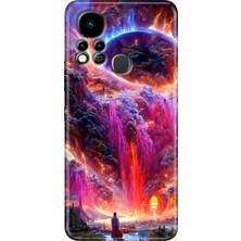 Egstech Infinix Hot 11S Uyumlu Kılıf Renkli Tpu Silikon Gizemliülke