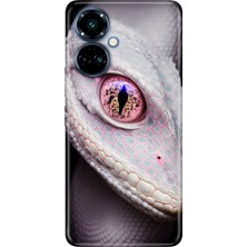 Egstech Tecno Camon 19 Pro Kılıf Renkli Temalı (CI8N) Uyumlu Silikon Dişicobra