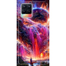 Egstech Realme 8 / Realme 8 Pro Kılıf Renkli Esnek Silikon Gizemliülke