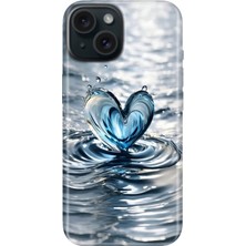 Egstech iPhone 13 - 14 Kılıf Desenli Kapak Renkli Tpu Uv Aşkdamlası