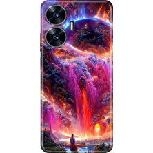 Egstech Realme C55 Kılıf Tasarım Outlet Silikon Gizemliülke