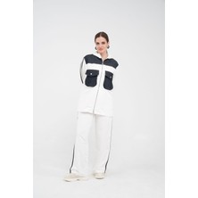 SASILVA Kontrast Detaylı Fermuarlı Spor İkili Takım K1748