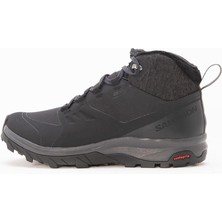 Salomon Outsnap Climasalomon Waterproff Womens Outdoor Shoes Black Su Geçirmez Nefes Alan Kadın Bot Siyah