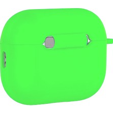 MobaxAksesuar Apple Airpods Pro 3. Nesil ile uyumlu Kılıf Standart Yumuşak Silikon Case