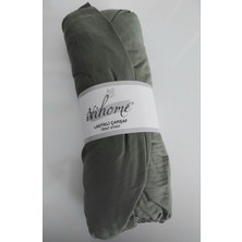 Aylis Home Açık Haki Çift Kişilik Lastikli Çarşaf