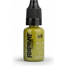 Olive - Radiant Tattoo Dövme Boyası  - 0,5OZ/15ML