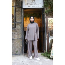 Nisum Moda Düğmeli Modal Takım