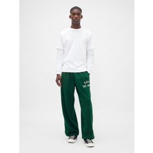 Gap Erkek Yeşil Vintagesoft Gap Logo Baggy Eşofman Altı