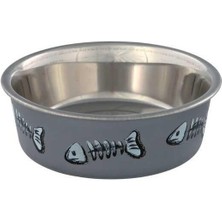 Trixie Kedi Paslanmaz Mama Su Kabı 0,3lt 12cm