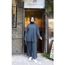 Nisum Moda Düğmeli Modal Takım